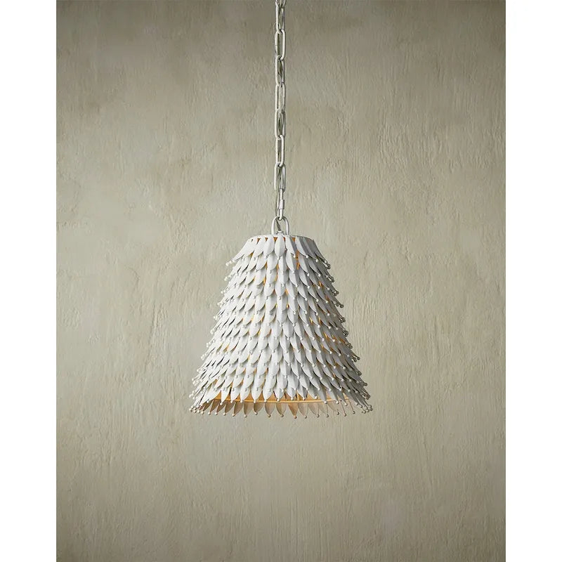 Currey & Company Overlay Small Pendant - 13 h x 12.5 dia