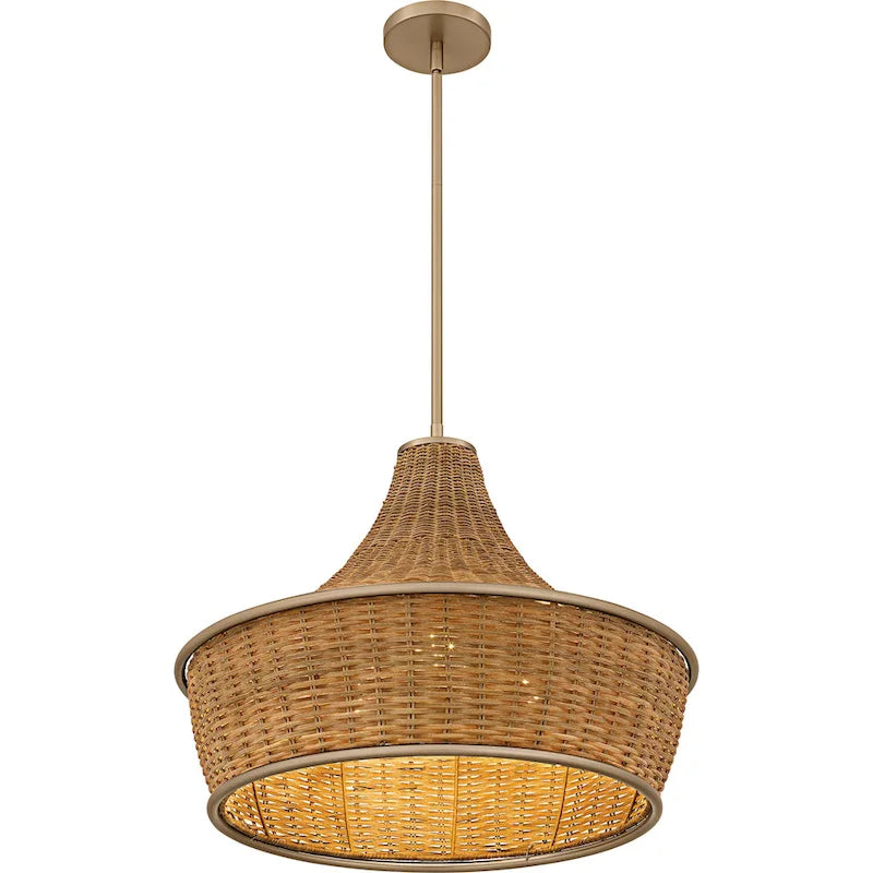 Solebay 3-Light Bronze Gold Pendant