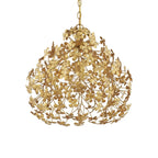 Currey & Company Cloverfield Gold Pendant - 20 h x 23 dia