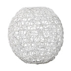 SEI Furniture Algunas Transitional White Woven Fiber Pendant Shade