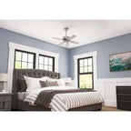 Hunter 44  Pelston Ceiling Fan with LED Light and Pull Chain