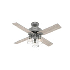 Hunter 44  Pelston Ceiling Fan with LED Light and Pull Chain