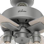 Hunter 44  Pelston Ceiling Fan with LED Light and Pull Chain