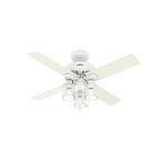 Hunter 44  Pelston Ceiling Fan with LED Light and Pull Chain