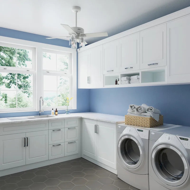 Hunter 44  Pelston Ceiling Fan with LED Light and Pull Chain