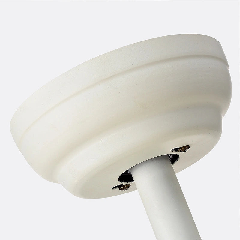 Havorand II 5-light Crystal 5-blade 52-inch White Finish Ceiling Fan