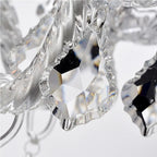 Havorand II 5-light Crystal 5-blade 52-inch White Finish Ceiling Fan