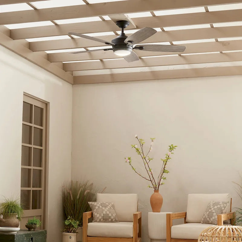 Kichler Lighting Tranquil 56 inch Integrated LED Indoor/Outdoor Ceiling Fan