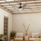 Kichler Lighting Tranquil 56 inch Integrated LED Indoor/Outdoor Ceiling Fan