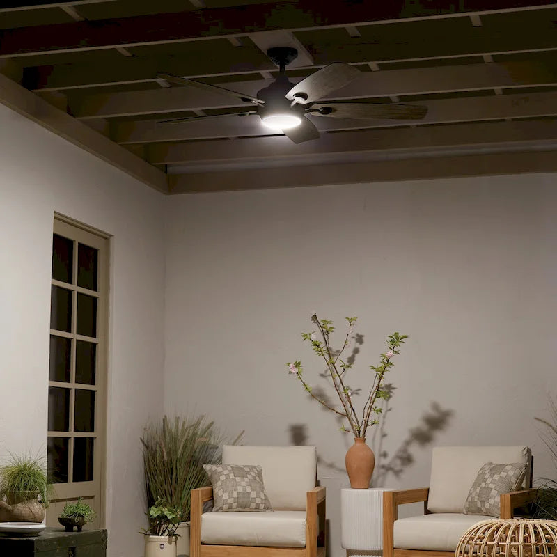 Kichler Lighting Tranquil 56 inch Integrated LED Indoor/Outdoor Ceiling Fan