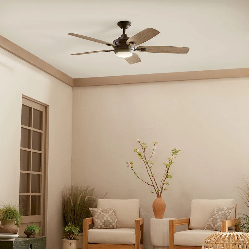Kichler Lighting Tranquil 56 inch Integrated LED Indoor/Outdoor Ceiling Fan