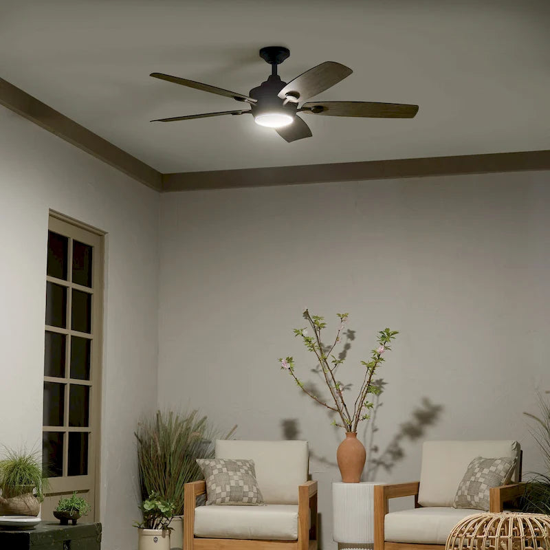 Kichler Lighting Tranquil 56 inch Integrated LED Indoor/Outdoor Ceiling Fan