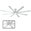 Hydra 96 Inch Eight Blade Indoor / Outdoor Smart Ceiling Fan with Six Speed DC Motor and LED Light.