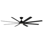 Hydra 96 Inch Eight Blade Indoor / Outdoor Smart Ceiling Fan with Six Speed DC Motor and LED Light.