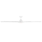 Hydra 96 Inch Eight Blade Indoor / Outdoor Smart Ceiling Fan with Six Speed DC Motor and LED Light.