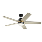 Kichler Maeve 52 inch LED Ceiling Fan Satin Black with Satin Black Blades