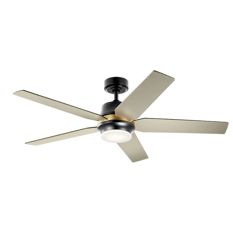 Kichler Maeve 52 inch LED Ceiling Fan Satin Black with Satin Black Blades