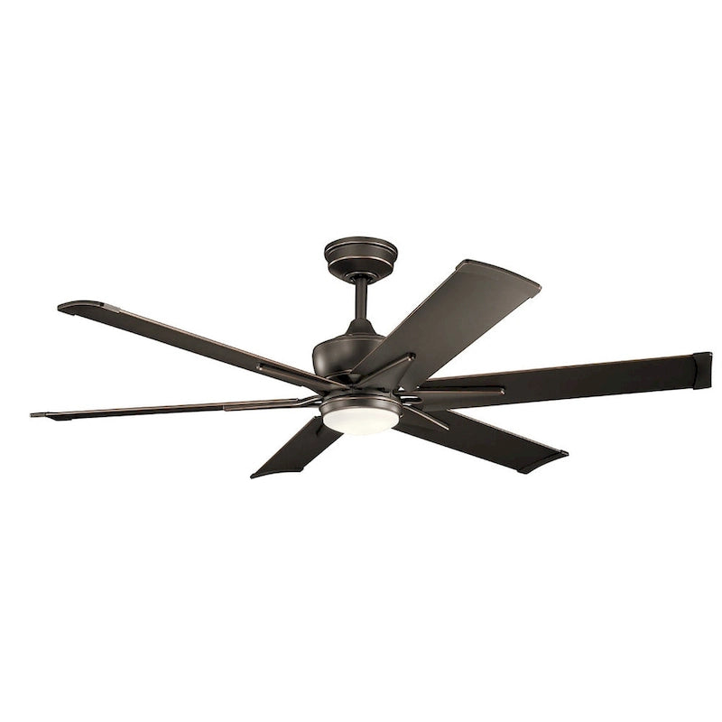 Kichler Lighting Szeplo Patio Collection 60-inch Olde Bronze LED Ceiling Fan