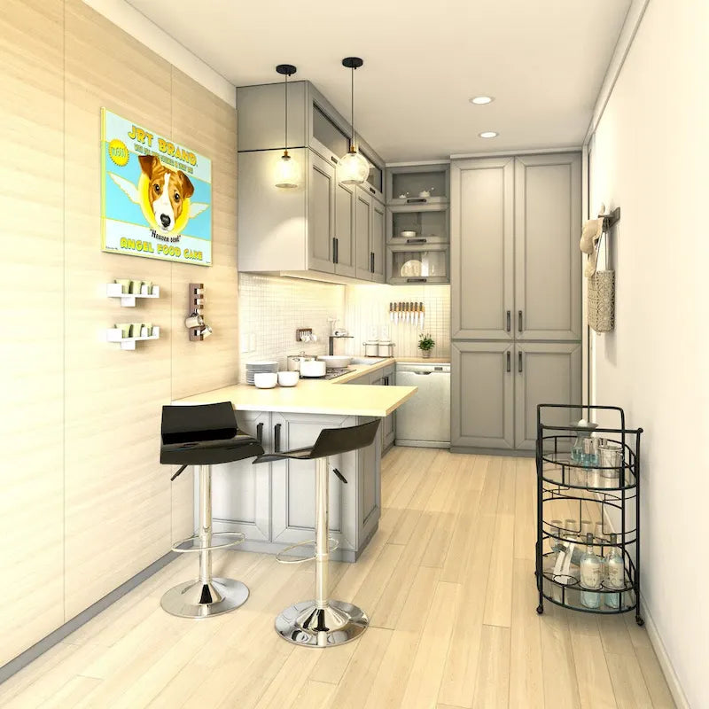 Carbon Loft Gertrude 8-inch Adjustable Height Pendant with Bulb