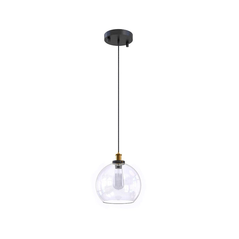 Carbon Loft Gertrude 8-inch Adjustable Height Pendant with Bulb