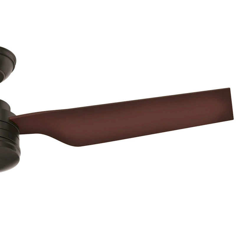 Hunter 52  Cabo Frio Outdoor Ceiling Fan with Wall Control - Modern Industrial - Damp Rated!