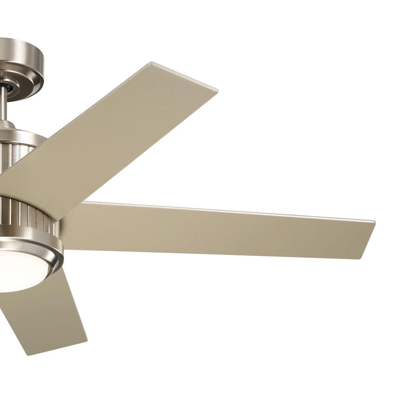 Kichler Lighting Brahm 48 inch Integrated LED Indoor Brushed Stainless Steel Ceiling Fan