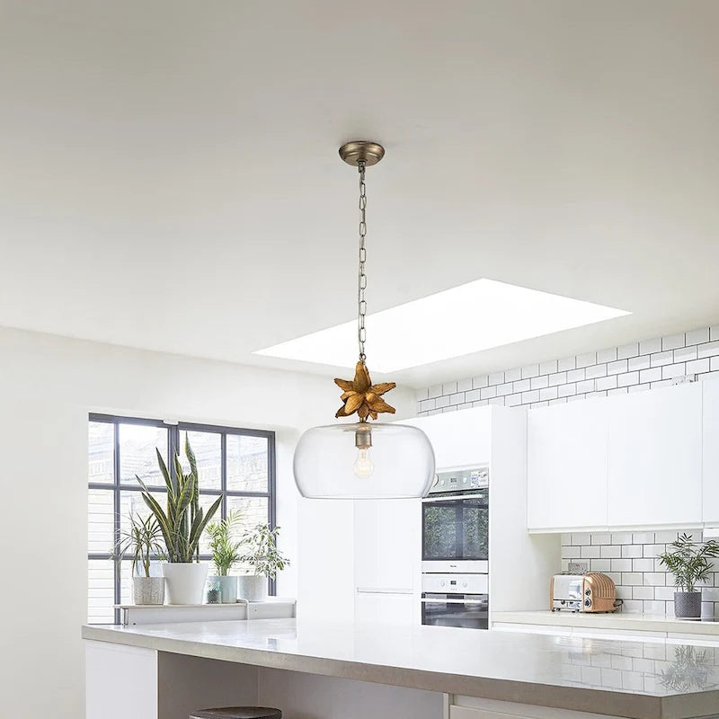 Toussaint 1 Light Pendant - 15.5 x 15.5 x 15.5