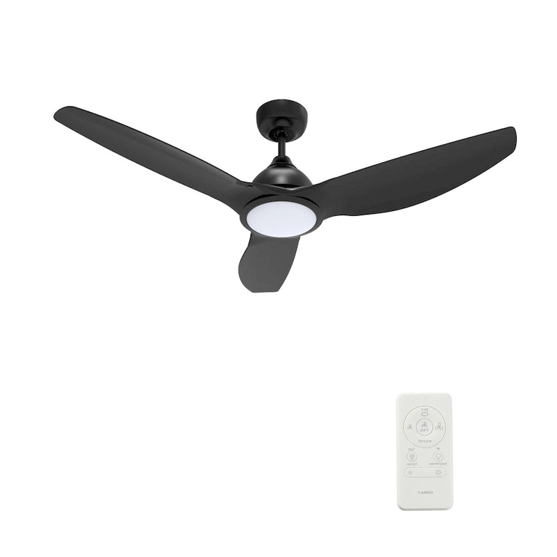 CARRO Karlstad 52  3-Blade Indoor Smart Ceiling Fan with LED Light and Remote Control