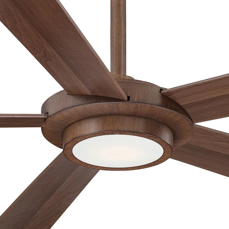 Minka Aire Sabot Distressed Koa 5 Blade 52 Inch Ceiling Fan