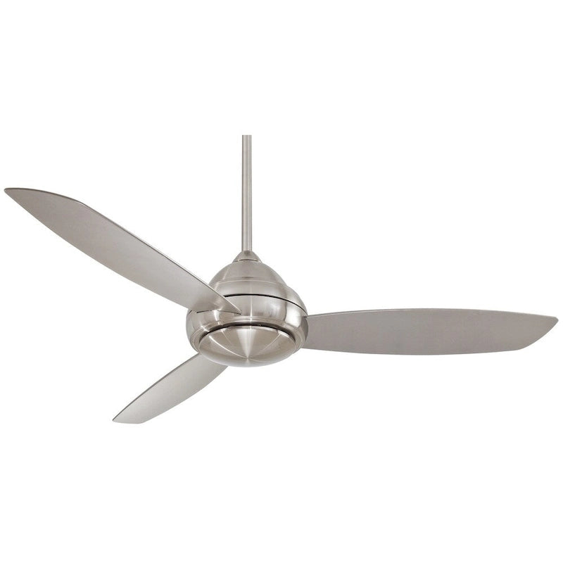 Minka Aire Concept I Brushed Nickel Wet 3 Blade 58 Inch Ceiling Fan