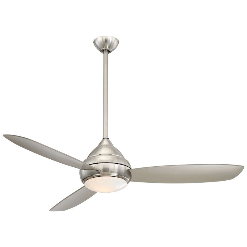 Minka Aire Concept I Brushed Nickel Wet 3 Blade 58 Inch Ceiling Fan