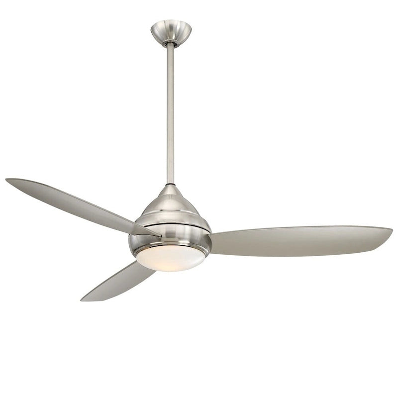 Minka Aire Concept I Brushed Nickel Wet 3 Blade 58 Inch Ceiling Fan