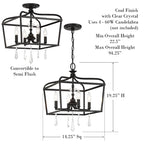 Minka Lavery Laurel Estate Brio Gold & Clear Glass Pendant