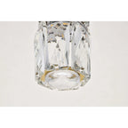 Silver Orchid Dove 1-light Gold LED Pendant - 6 W X 9.2 H