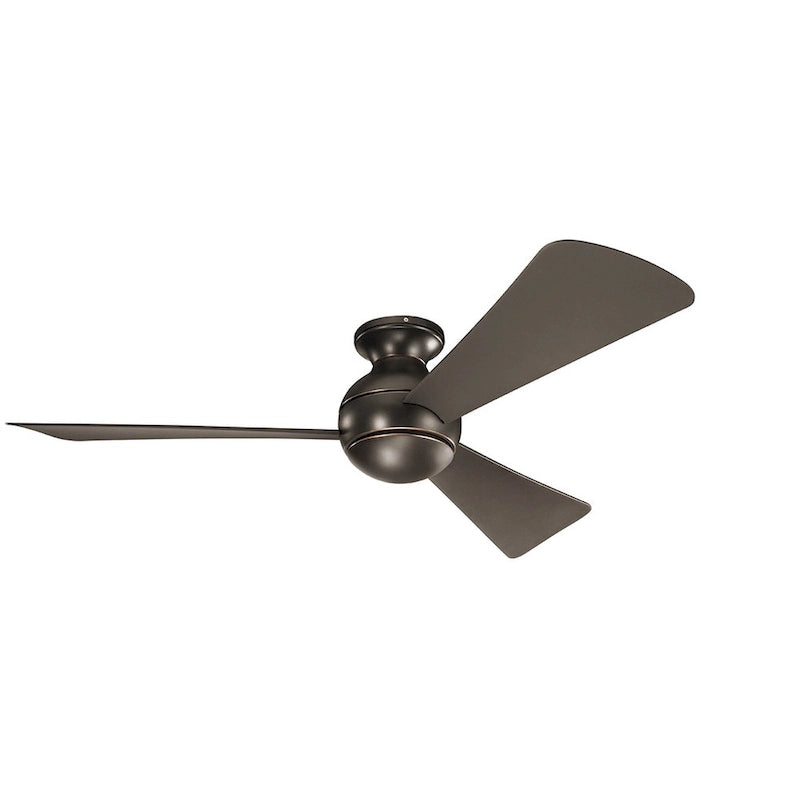Kichler Lighting Sola Collection 54-inch Olde Bronze LED Ceiling Fan