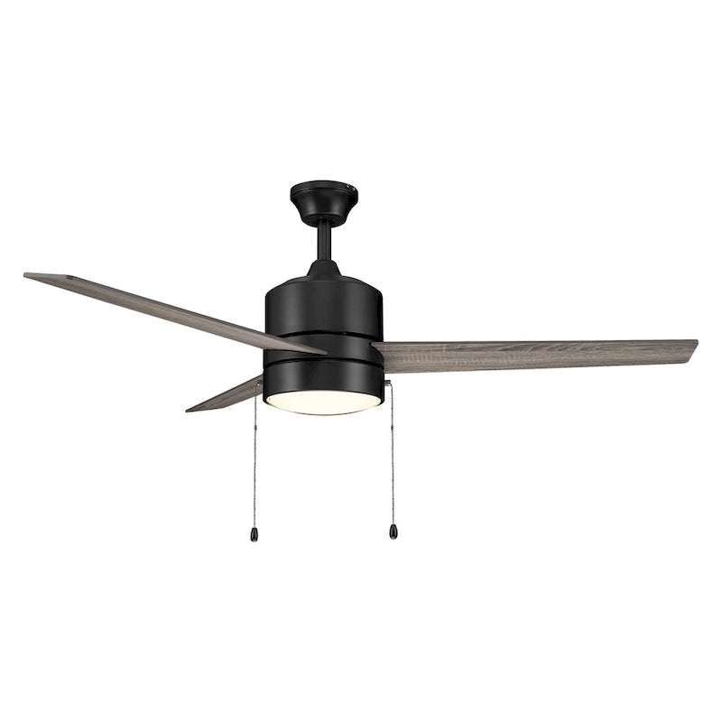 CARRO Abraxas 52  3-Blade Indoor Ceiling Fan With LED Light and Pull Chain. - N/A