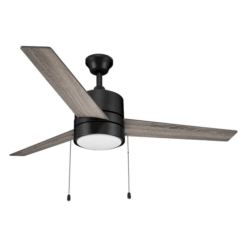 CARRO Abraxas 52  3-Blade Indoor Ceiling Fan With LED Light and Pull Chain. - N/A