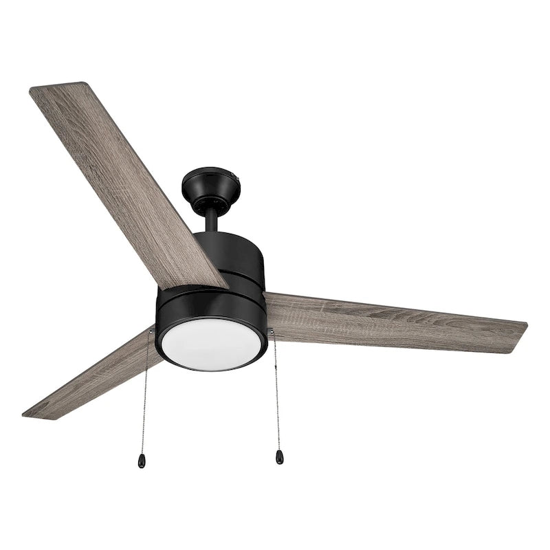 CARRO Abraxas 52  3-Blade Indoor Ceiling Fan With LED Light and Pull Chain. - N/A