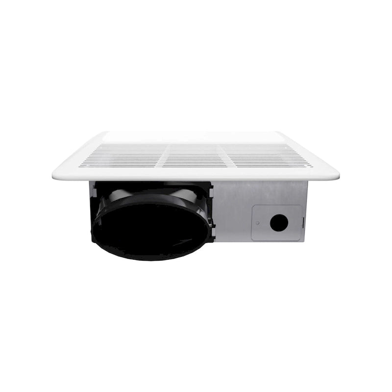 100 CFM 1.5 Sone Ceiling Mount Bathroom Exhaust Fan with LED Light