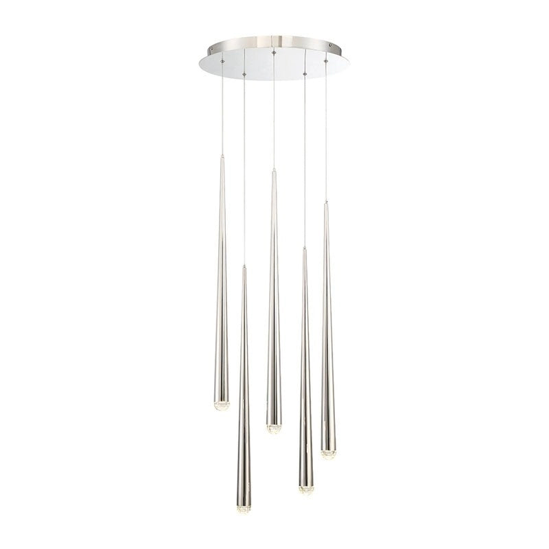 Modern Forms Cascade 5 Light 17  Wide LED Suspended Multi Light