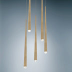Modern Forms Cascade 5 Light 17  Wide LED Suspended Multi Light