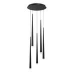 Modern Forms Cascade 5 Light 17  Wide LED Suspended Multi Light