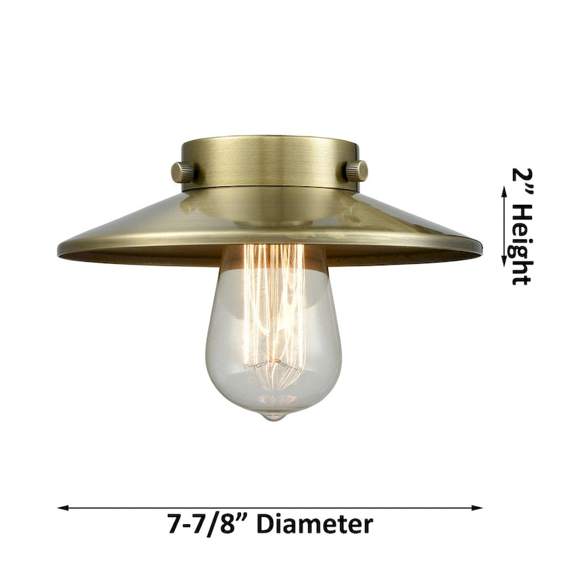 Innovations Lighting Railroad 8  Wide Mini Pendant - Cord Suspension