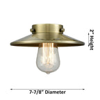 Innovations Lighting Railroad 8  Wide Mini Pendant - Cord Suspension