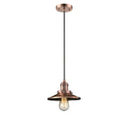 Innovations Lighting Railroad 8  Wide Mini Pendant - Cord Suspension