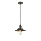Innovations Lighting Railroad 8  Wide Mini Pendant - Cord Suspension