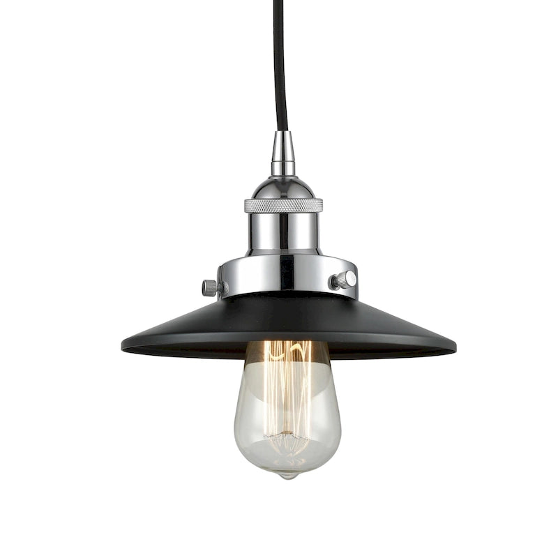 Innovations Lighting 616-1PH-6-8 Railroad Pendant Railroad 8  Wide