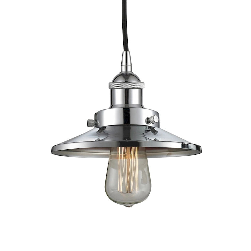 Innovations Lighting 616-1PH-6-8 Railroad Pendant Railroad 8  Wide