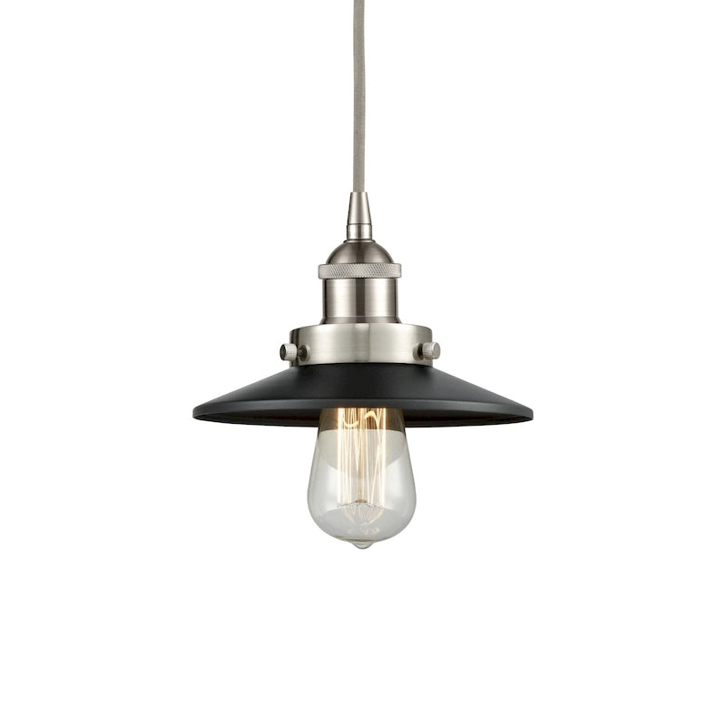Innovations Lighting 616-1PH-6-8 Railroad Pendant Railroad 8  Wide