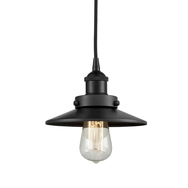 Innovations Lighting 616-1PH-6-8 Railroad Pendant Railroad 8  Wide